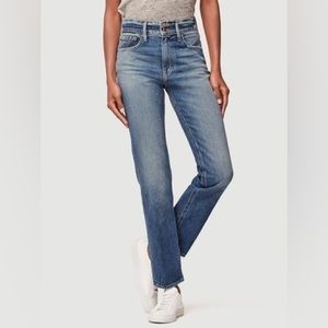 Frame Denim Le Sylvie Slender Straight Heritage Jeans in Bowie 24